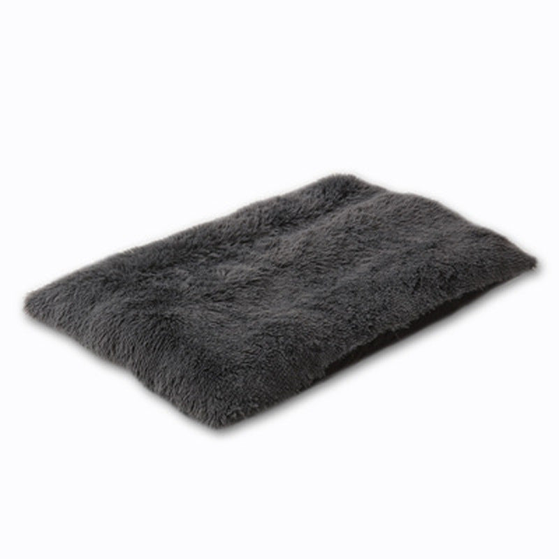 Tapis antidérapant en peluche pour animaux de compagnie