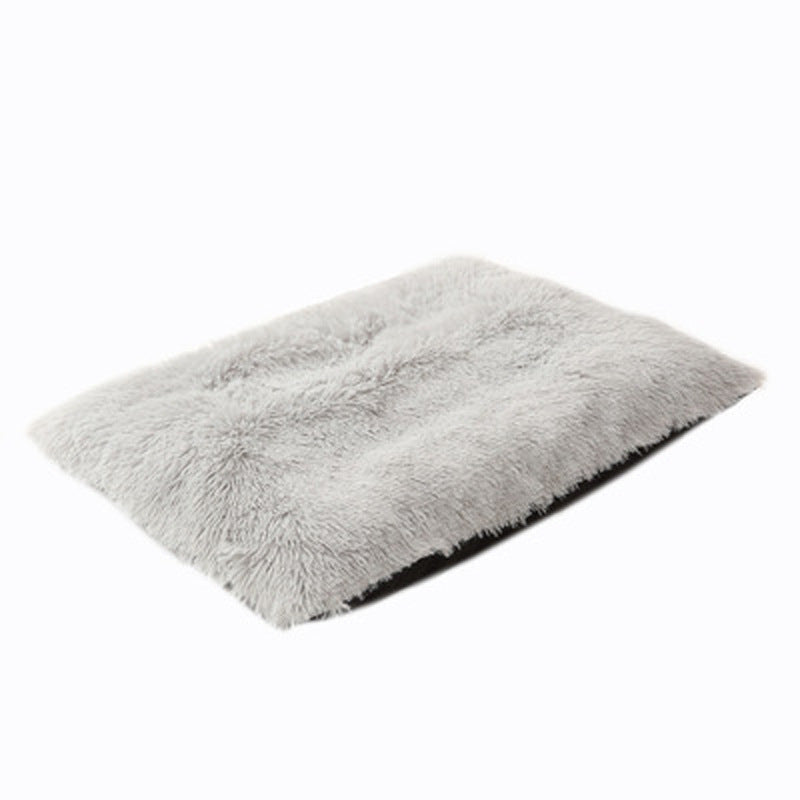 Tapis antidérapant en peluche pour animaux de compagnie